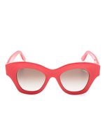 Lapima lunettes de soleil Tessa Calor à monture carrée - Rouge