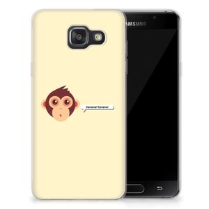 Samsung Galaxy A3 2016 Telefoonhoesje met Naam Monkey