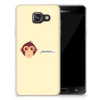 Samsung Galaxy A3 2016 Telefoonhoesje met Naam Monkey - thumbnail