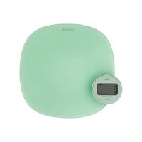 Brabantia Tasty+ keukenweegschaal digitaal, met dynamo - Jade Green