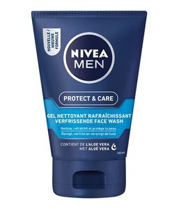 Men deep clean face wash