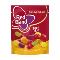 Red Band Duo winegums zoet/fris (190 gr) - thumbnail