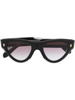 Cutler & Gross lunettes de soleil à monture papillon - Noir - thumbnail