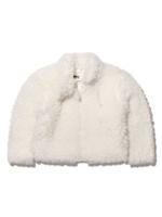 MM6 Maison Margiela Kids Jack met imitatie lamswol - Wit