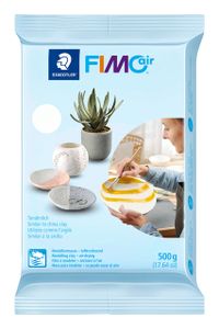 Staedtler FIMOair basic 8100 Boetseerklei 500 g Wit 1 stuk(s)