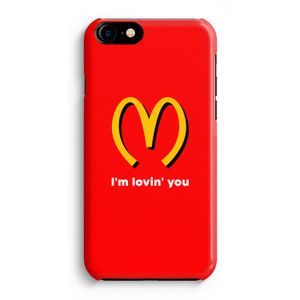 I'm lovin' you: iPhone 8 Volledig Geprint Hoesje