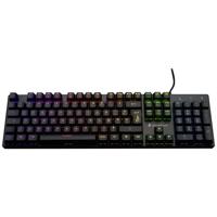 Surefire Gaming KingPin M2 Gaming-toetsenbord Kabelgebonden, USB AZERTY, Frans Zwart Verlicht, Multimediatoetsen - thumbnail