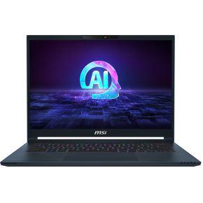 MSI Stealth 14 AI Studio A1VFG-014NL Laptop 35,6 cm (14") 2.8K Intel Core Ultra 7 155H 16 GB DDR5-SDRAM 1 TB SSD NVIDIA GeForce RTX 4060 Wi-Fi 7 (802.11be) Windows 11 Pro Blauw