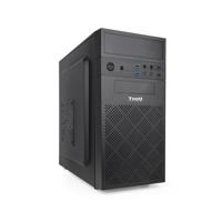 TOOQ TQC-4701U3C-B – Micro-ATX/Mini-ITX Mini Towerbehuizing, 2 x USB 3.0, 1 x USB 2.0, HD audio, kaartlezer voor, zwart