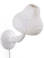 Seletti lampe murale Mushroom en résine - Blanc