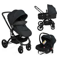 Little World 3-in-1 Kinderwagen City Walker zwart LWST003-BK