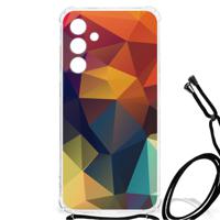 Samsung Galaxy A55 Shockproof Case Polygon Color - thumbnail