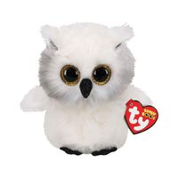 Ty Beanie Boo&apos;s Austin Owl, 15cm - thumbnail