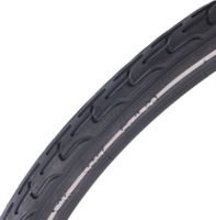 Deli Tire Tire Buitenband Tire S-604 24 x 1 3/8" / 37-540 zwart met reflectie - thumbnail