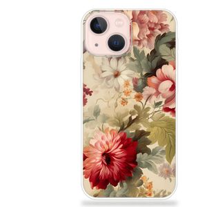 TPU Case voor iPhone 13 mini Bloemen