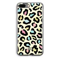 Leopard pattern: iPhone 8 Plus Transparant Hoesje - thumbnail