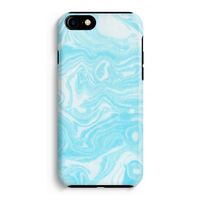 Waterverf blauw: iPhone 7 Tough Case