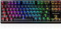 Volcano Lanparty - Toetsenbord - achtergrondverlichting - USB - US - key switch: Outemu Blue