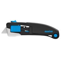 MARTOR Secupro Maxisafe 10150610.02 Veiligheidsmes met trapeziumlemmet 60099 (afmetingen 148 x 20 x 44 mm, snijdiepte 16 mm, materiaaldikte 0,63 mm, cuttermes)