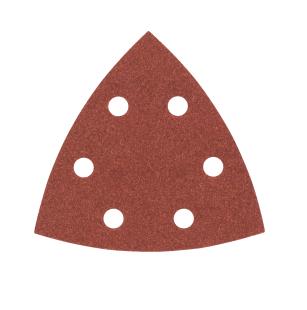 Bosch Accessories 2607017109 Deltaschuurpapier Met klittenband, Geperforeerd Korrelgrootte (num) 180 Hoekmaat 93 mm 25 stuk(s)