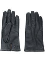 N.Peal gants en cuir Chelsea - Noir