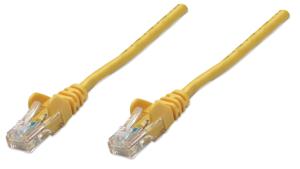 Intellinet 319850 RJ45 Netwerkkabel, patchkabel CAT 5e U/UTP 5.00 m Geel 1 stuk(s)