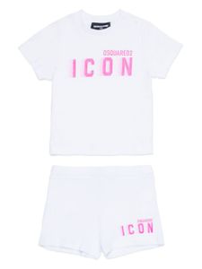 DSQUARED2 KIDS combinaison à imprimé Icon - Blanc