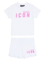 DSQUARED2 KIDS combinaison à imprimé Icon - Blanc