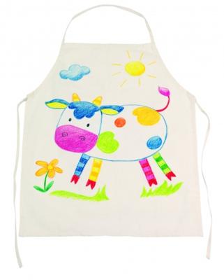 Goki Keukenschort Om Zelf Te Beschilderen 42,5 X 54,5 cm