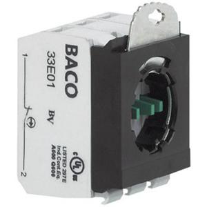 BACO 333E10 Contactelement Met bevestigingsadapter 1x NO Moment 600 V 1 stuk(s)