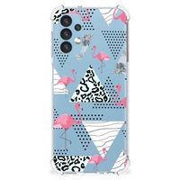 Samsung Galaxy A13 (4G) Case Anti-shock Flamingo Triangle