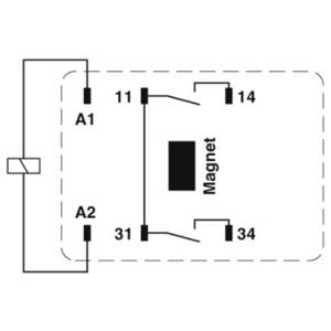 Phoenix Contact REL-PR1-230AC/1/MB Industrieel relais 1 stuk(s)