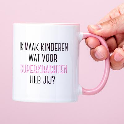 Ik Maak Kinderen, Wat Voor Superkracht Heb Jij Mok