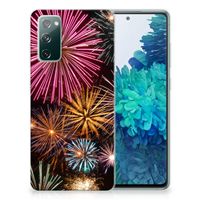 Samsung Galaxy S20 FE Silicone Back Cover Vuurwerk - thumbnail