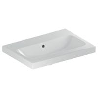 Geberit iCon Light wastafel 60x42 cm, zonder kraangat, met overloop, met KeraTect, wit
