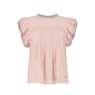 NIKKIE top Sima met kant lichtroze NIKKIE top Sima met kant lichtroze