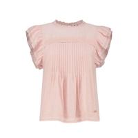 NIKKIE top Sima met kant lichtroze