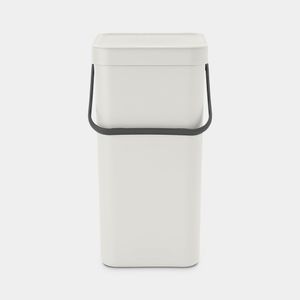 Brabantia Sort & Go Afvalemmer / Opberger 16 L - Grijs