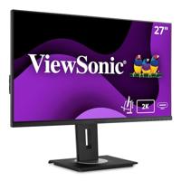 Viewsonic VG2755-2K 68,6 cm (27 inch) Business Monitor (WQHD, HDMI, DP, USB 3.0 Hub, USB C, in hoogte verstelbaar, Eye-Care) zwart
