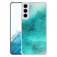 Back Cover Samsung Galaxy S22 Plus Painting Blue