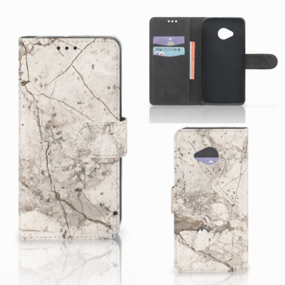 HTC U11 Life Bookcase Marmer Beige HTC U11 Life Bookcase Marmer Beige