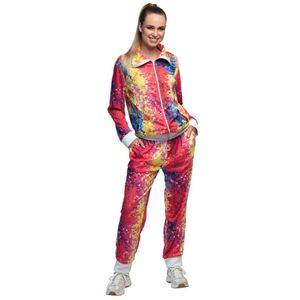 Boland Disco Babe Trainingspak Dames Multicolor maat XL