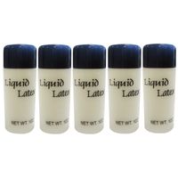 5x Vloeibare latex schmink/make-up 28 ml