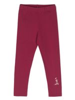 There Was One Kids legging à logo imprimé - Rose