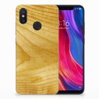 Xiaomi Mi 8 Bumper Hoesje Licht Hout