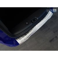 RVS Bumper beschermer passend voor Ford Tourneo Courier/Transit Courier 2014- 'Ribs' AV235126 - thumbnail