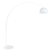 Steinhauer Booglamp Sparkled Light met witte kap 7348W - thumbnail