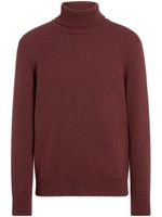 Zegna Oasi roll-neck cashmere jumper - Rouge