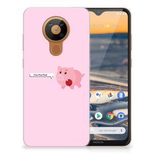 Nokia 5.3 Telefoonhoesje met Naam Pig Mud