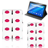 Lenovo Tab E10 Tablet Hoes Lipstick Kiss